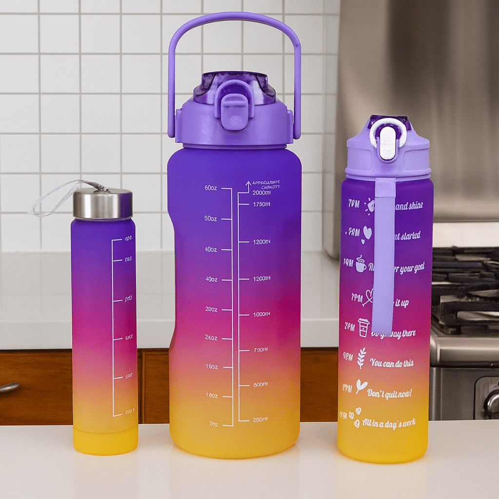 Mitchell – Gradient Measurement Water Bottles – main view