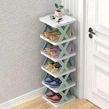 Modular Stackable Shoe Rack – close-up