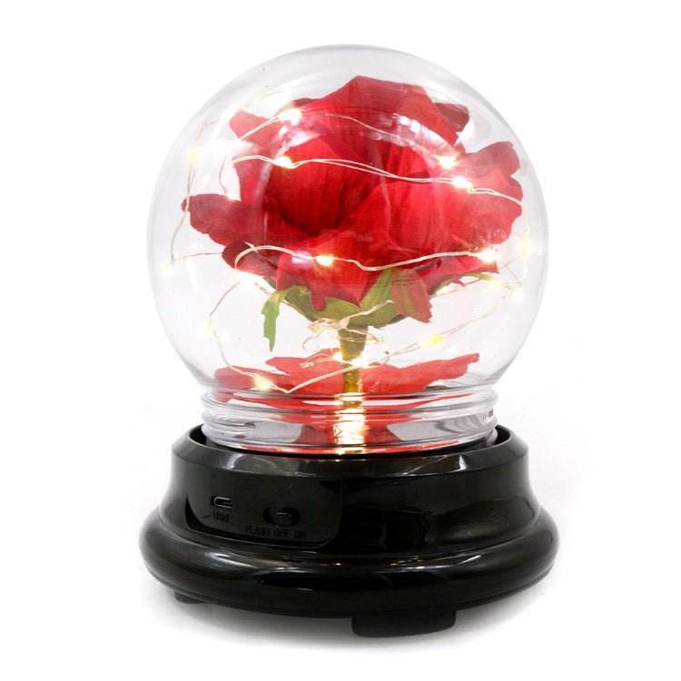 Mother Day Gift Dried Flowers Eternal Real Rose Home Decor – details