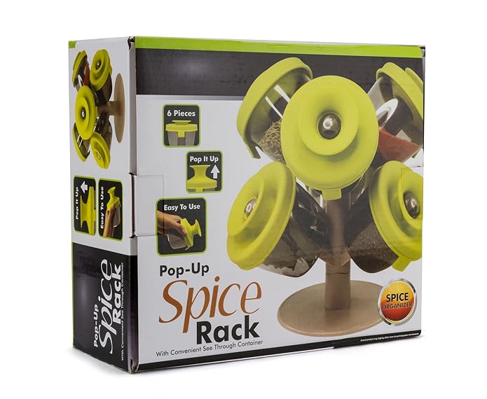 Pop-Up Spice Rack