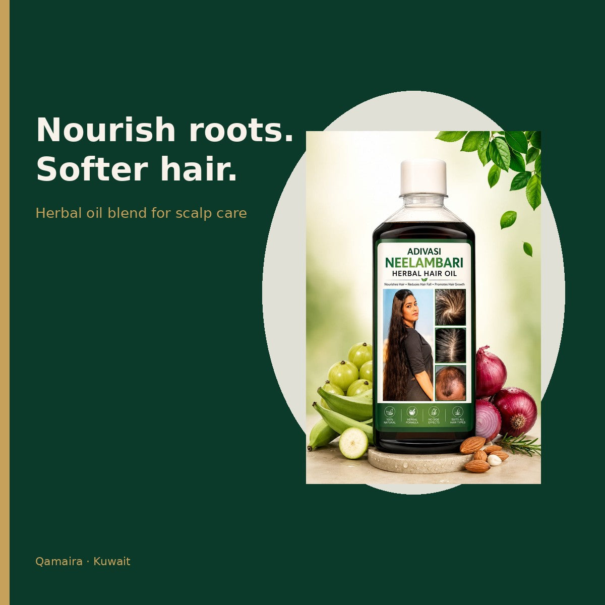 Herbal Hair Growth Oil — benefit