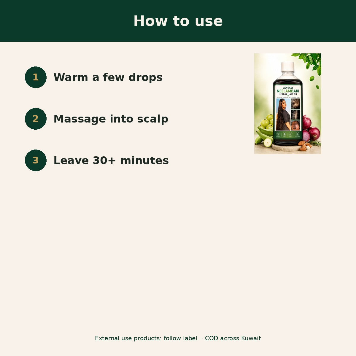 Herbal Hair Growth Oil — howto