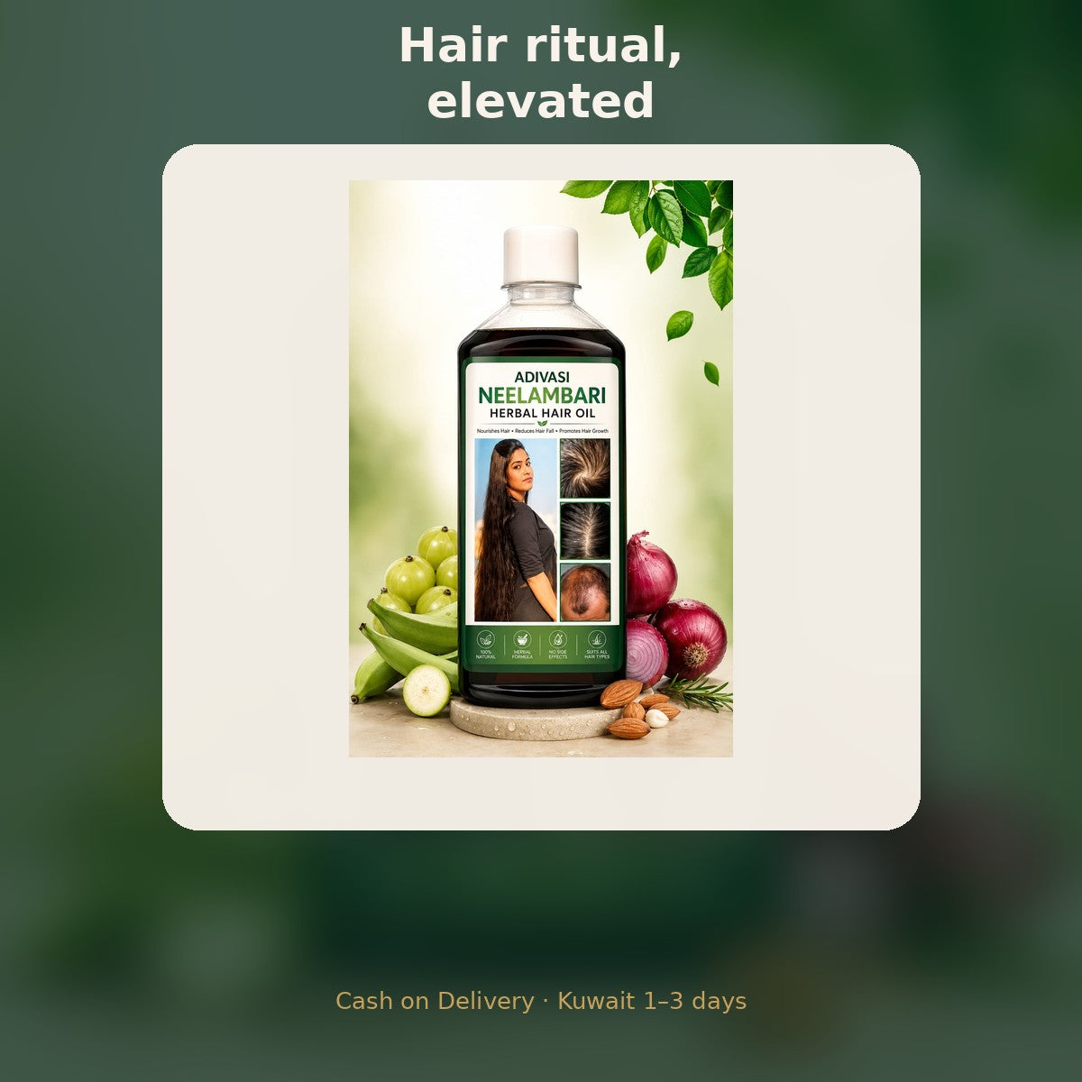 Herbal Hair Growth Oil — lifestyle