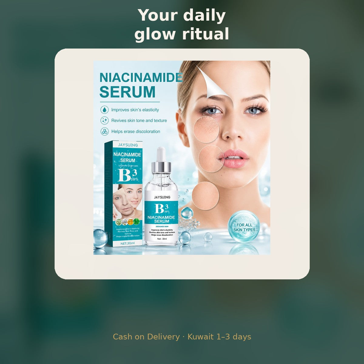 Niacinamide Brightening Serum — lifestyle