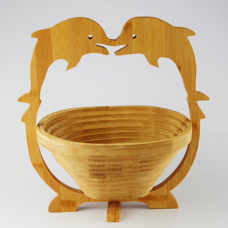 Quality Folding Fruit Basket – front view