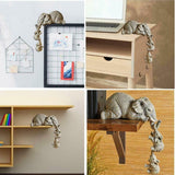 Resin Crafts Mother Love Elephant – details