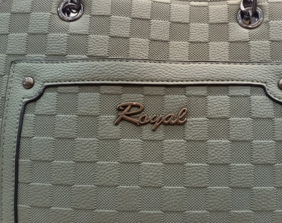 Ridged Texture Shoulder Bag – details