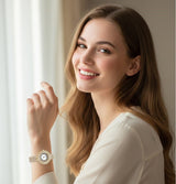 Royal Sunburst Crystal Watch – front view