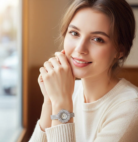 Royal Sunburst Crystal Watch – main view