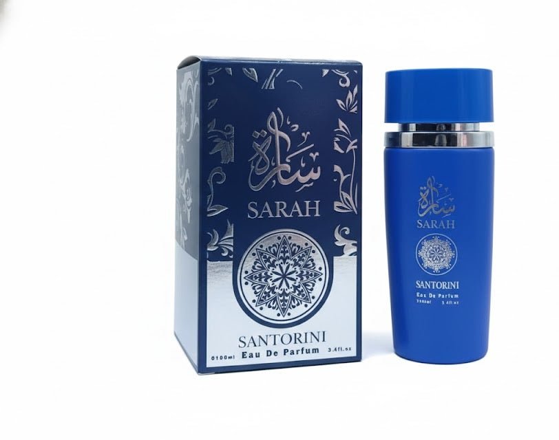 Sarah Santorini Eau de Parfum – in use