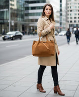 Slouchy Suede Totes – close-up