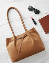 Slouchy Suede Totes – in use