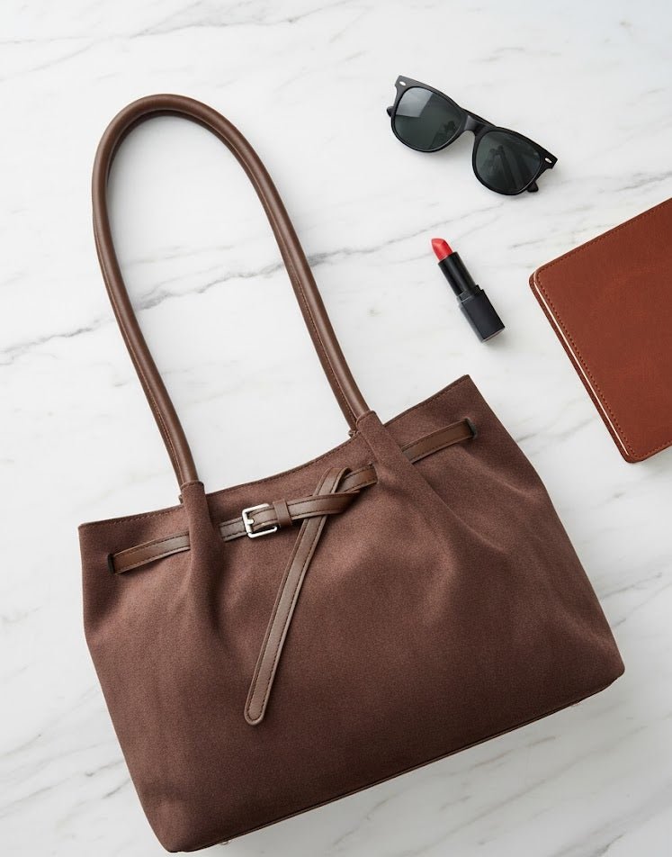 Slouchy Suede Totes – main view