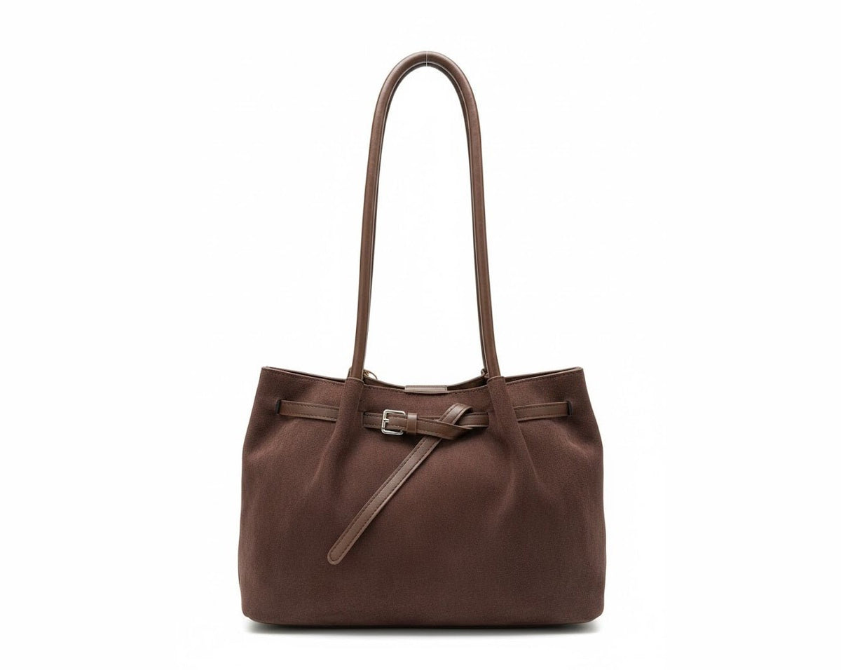 Slouchy Suede Totes – details