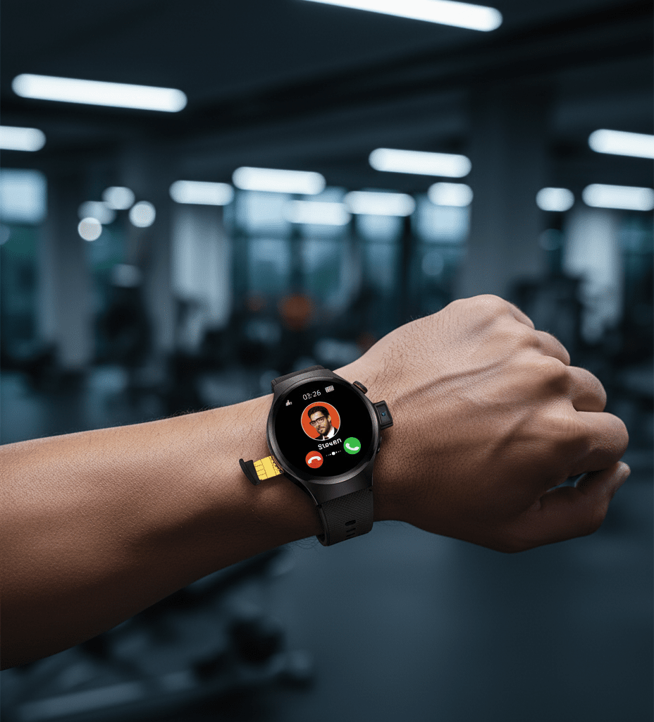 Smartbarry - SM405 Smart Calling Watch - in use | Qamaira UAE