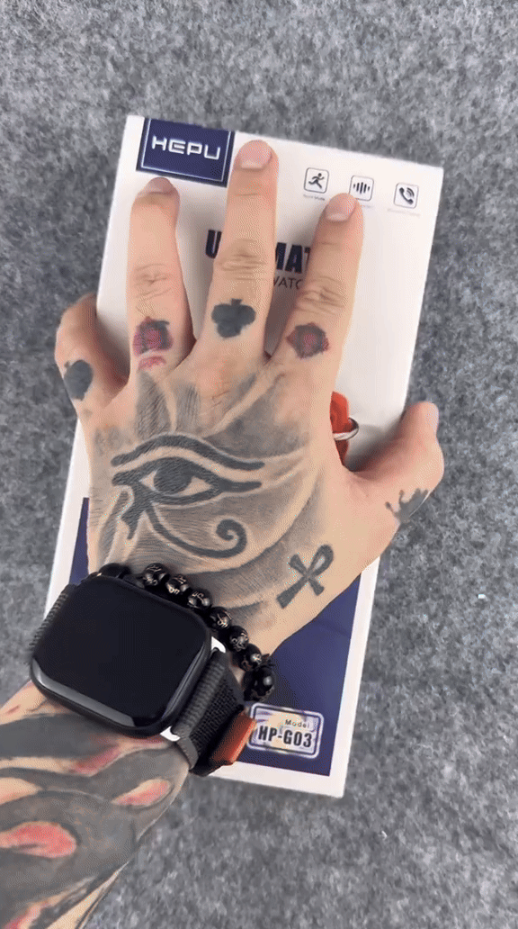 Hepu – Ultimate Smart Watch - in use
