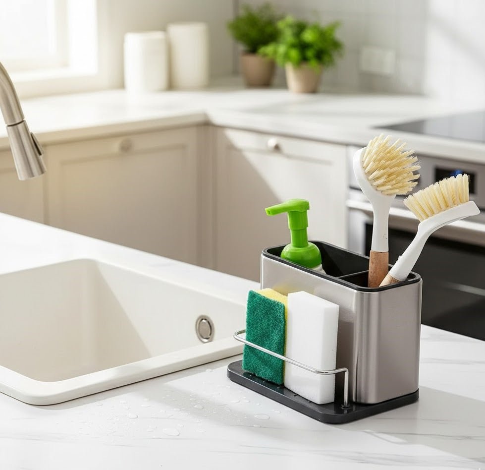 Sink caddy detail