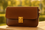 Structured Crossbody Handbag – in use