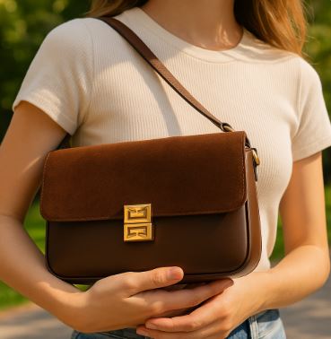 Structured Crossbody Handbag – front view