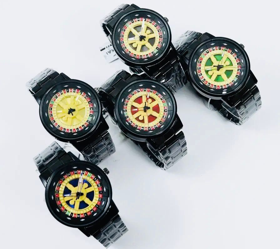 Stylish Roulette Dial Wrist Watch | Qamaira UAE