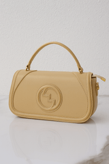 Textured Top-Handle Shoulder Bag – main view