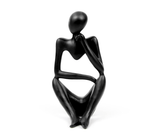 Thinking Man Art Sculpture – details