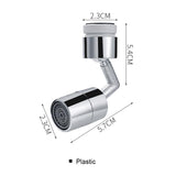 Splash-Proof Swivel Faucet Extender – close-up