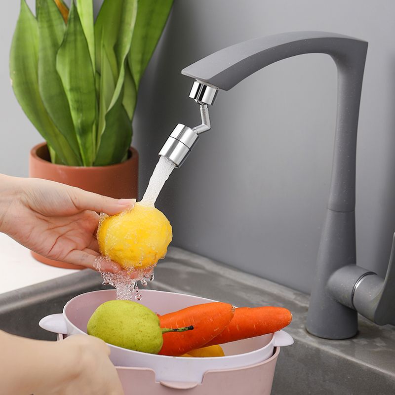 Splash-Proof Swivel Faucet Extender