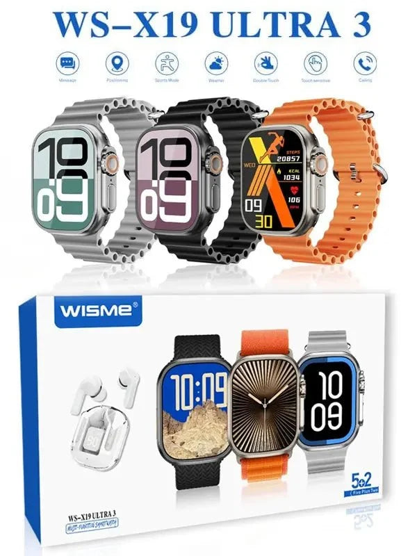 Wisme – Ultra 3 Smartwatch - front view