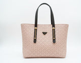 Women’s Printed Tote Handbag with Pouch – front view