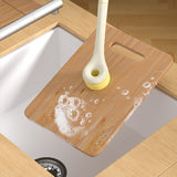 Wood Pulp Sponge Cleaning Brush – close-up