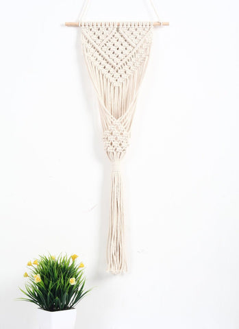 Woven Net Bag Flower Basket Wall Decoration Flower Shop – front view